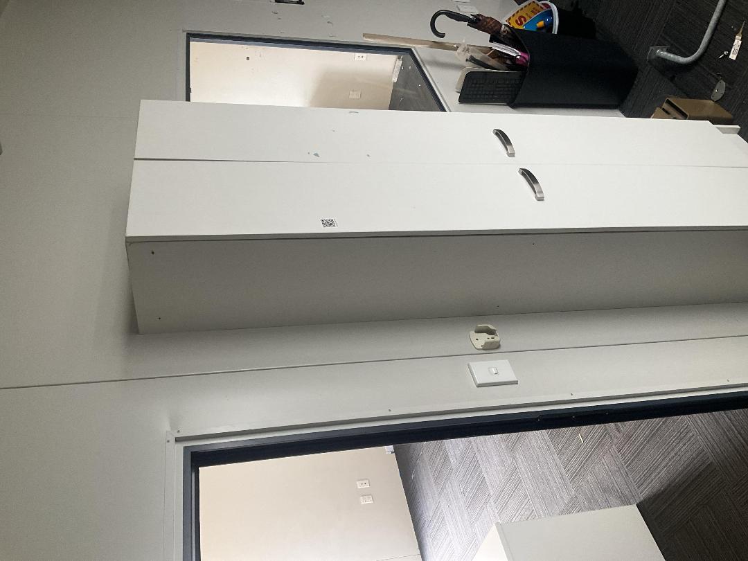 Photo '2' of Tall White Cupboard Photo '2' of Tall White Cupboard