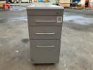 Thumbnail '5' of *Locked* Silver 3 Drawer Lockable Cabinet Thumbnail '5' of *Locked* Silver 3 Drawer Lockable Cabinet