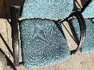 Thumbnail '6' of 4x Blue/Black Coloured Reception/Waiting Room Chairs