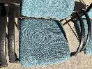 Thumbnail '9' of 4x Blue/Black Coloured Reception/Waiting Room Chairs