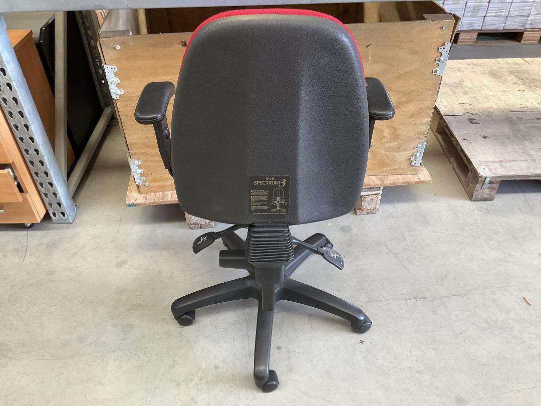 Photo '13' of EOS Spectrum3 Red/Black Coloured Office Chair
