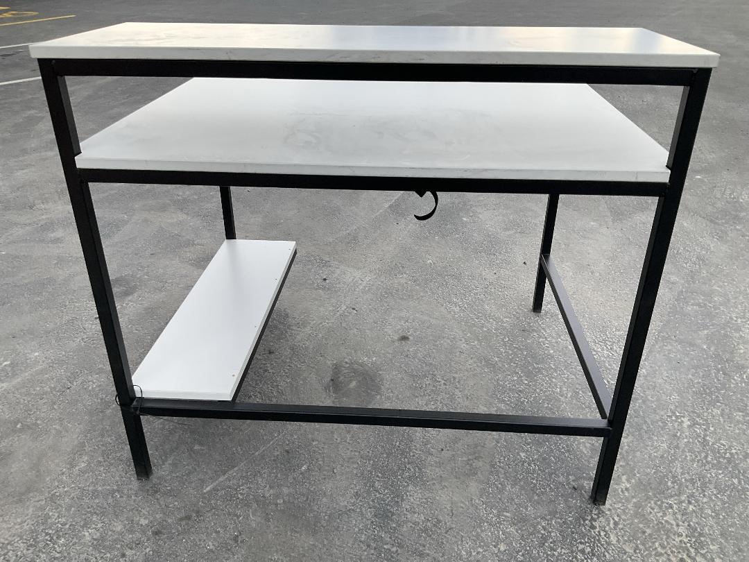 Photo '4' of Office Desk w/ Intergrated Shelving - 1000 x 800