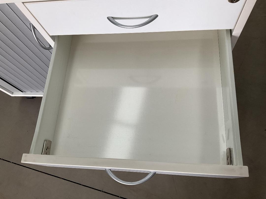 Photo '13' of White Coloured Office Cabinet on Wheels