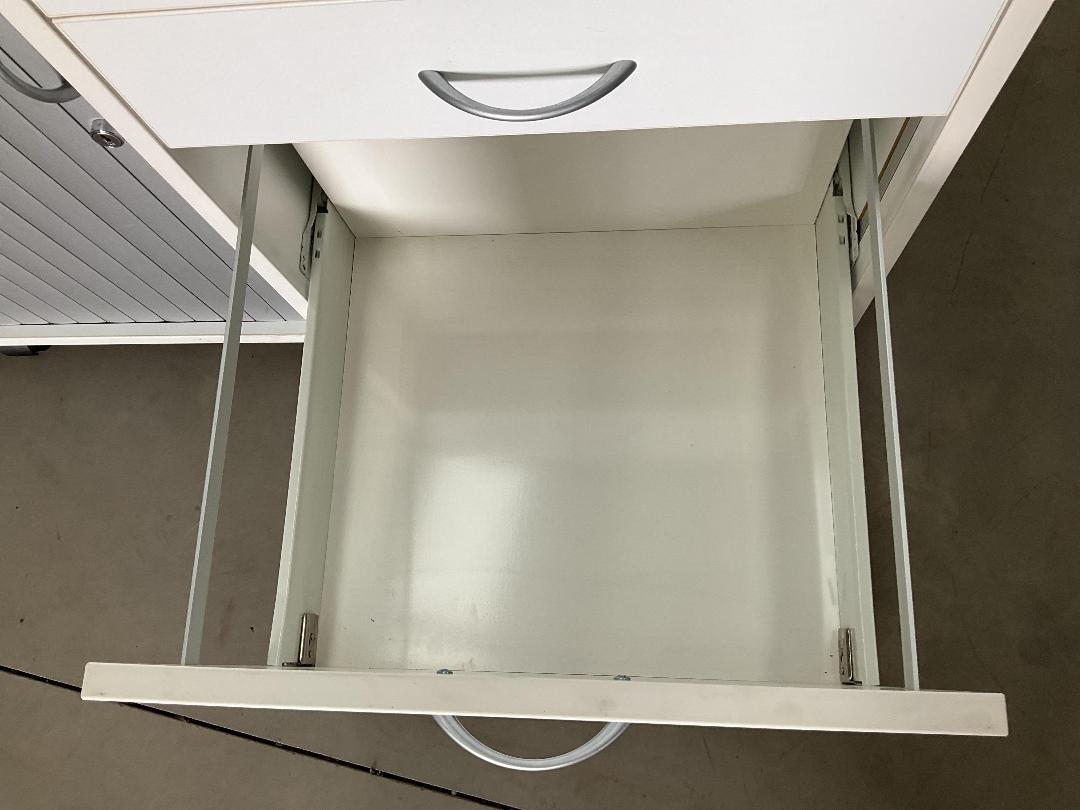 Photo '14' of White Coloured Office Cabinet on Wheels