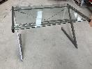 Thumbnail '1' of Glass-Like Top with Metal-Like Legs Desk
