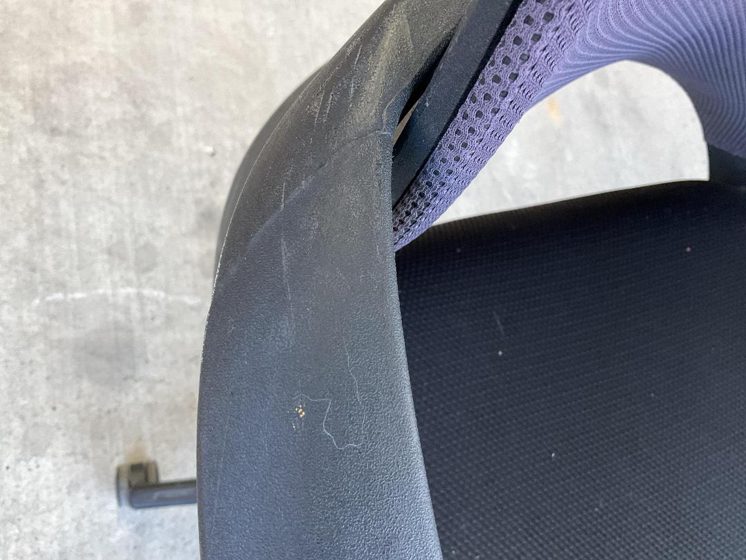 Photo '6' of Black/Purple Coloured Office Chair