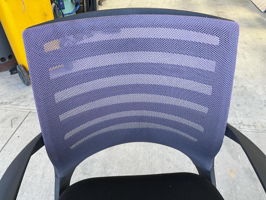 Photo '8' of Black/Purple Coloured Office Chair