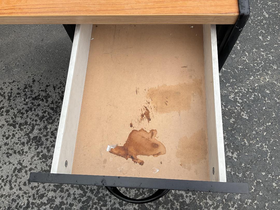 Photo '7' of Office Desk with Drawers Attached