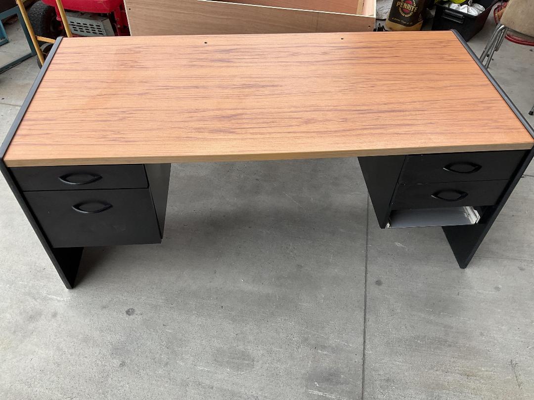 Photo '2' of Office Desk with Drawers Attached