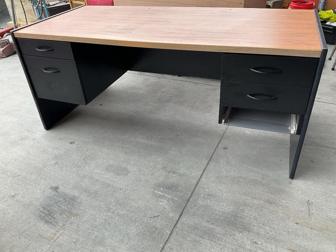 Photo '11' of Office Desk with Drawers Attached