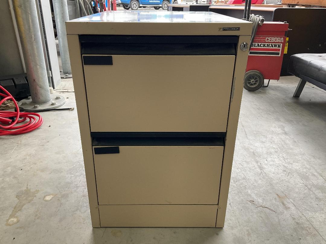 Photo '3' of Precision 2Drawer Beige Coloured Filing Cabinet Photo '3' of Precision 2Drawer Beige Coloured Filing Cabinet