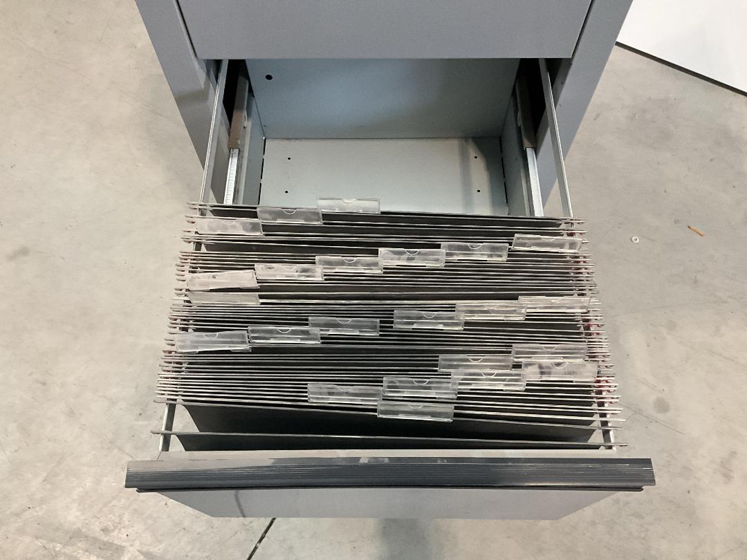 Photo '15' of 3Drawer Grey Coloured Filing Cabinet