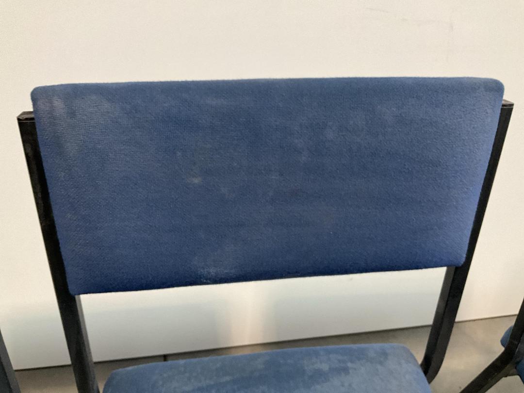 Photo '7' of 4x Blue Coloured Reception/Waiting Room Chairs or Similar