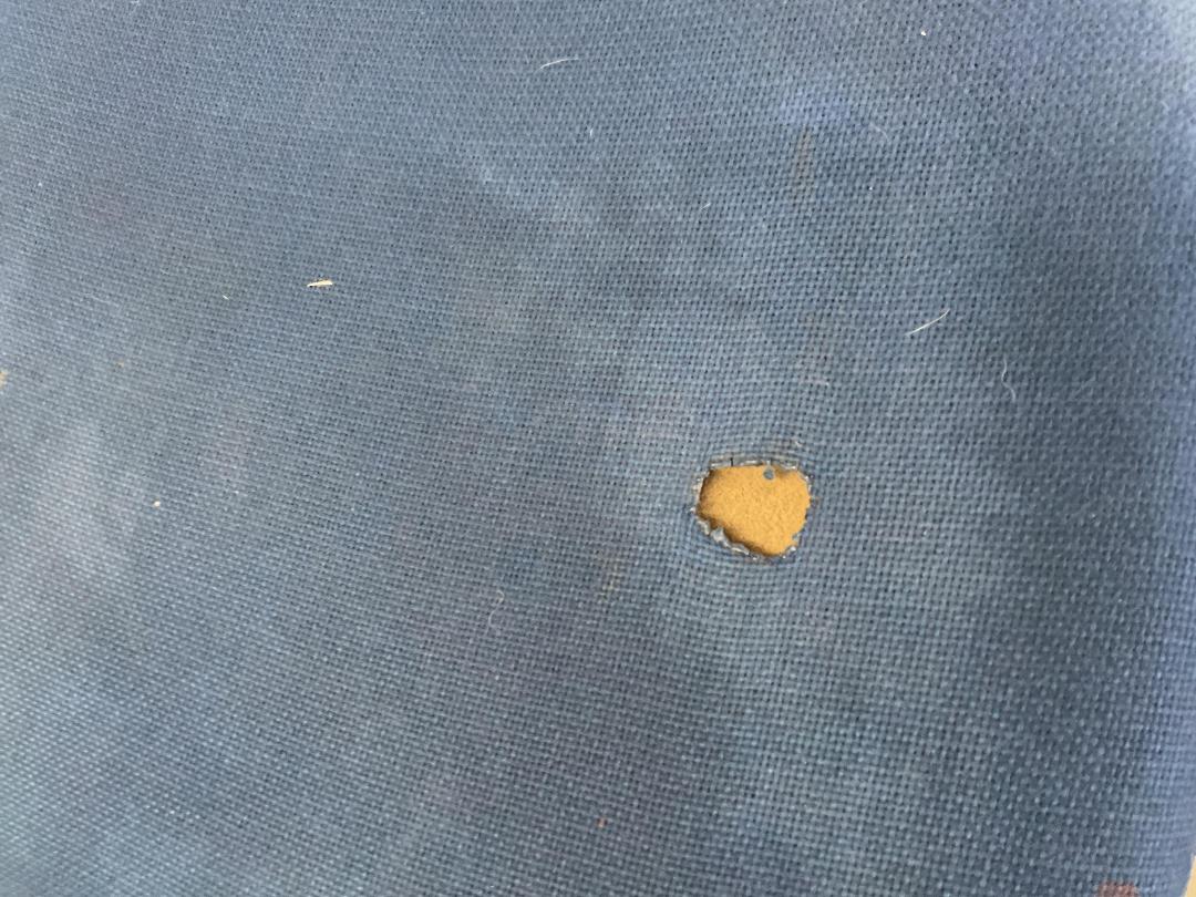 Photo '3' of 2x Blue Coloured Office Chairs