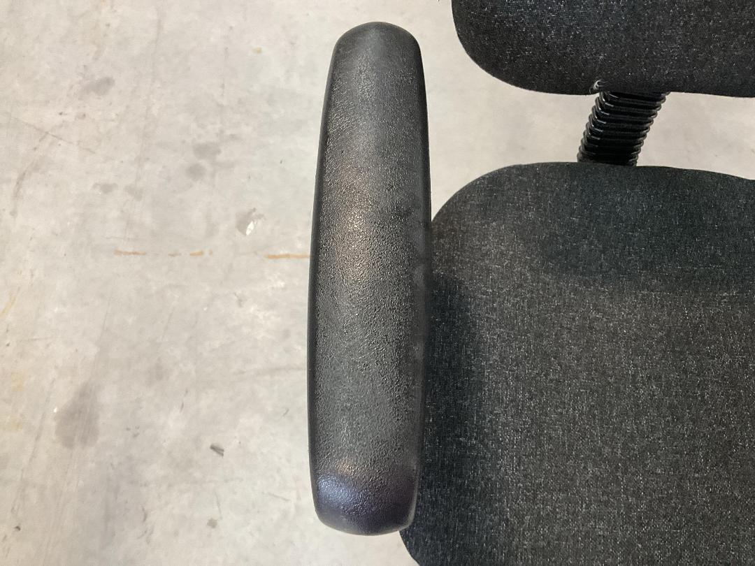 Photo '3' of Dark Grey/Black Coloured Office Chair