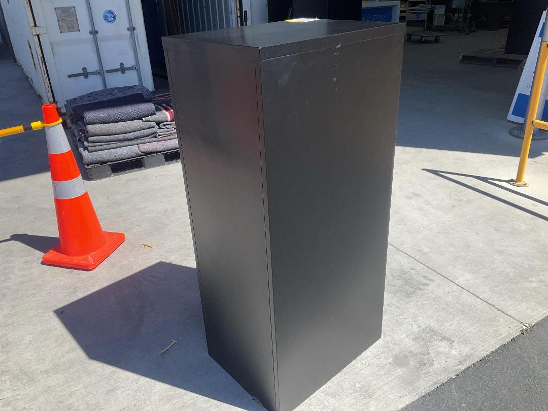 Photo '3' of 4 Drawer Filing Cabinet - Black