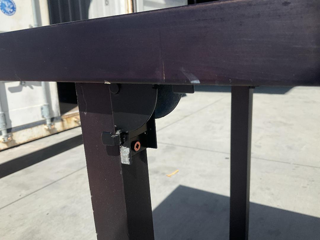 Photo '9' of Trestle / Folding Wood Table - 2400 x 500 x 750