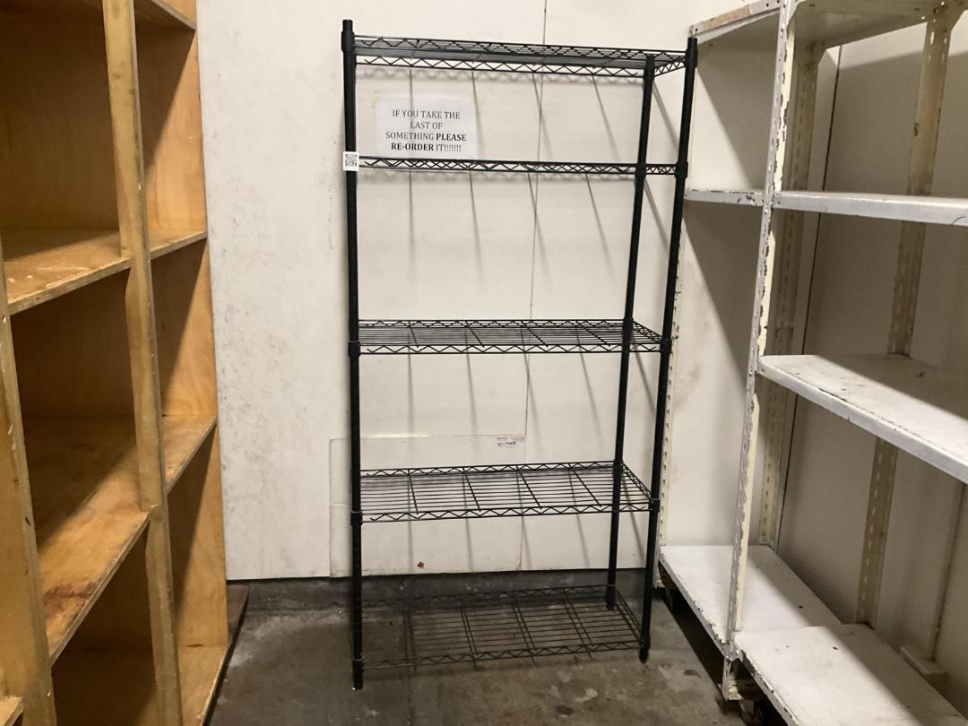 Photo '3' of Tall Wire Shelving Unit