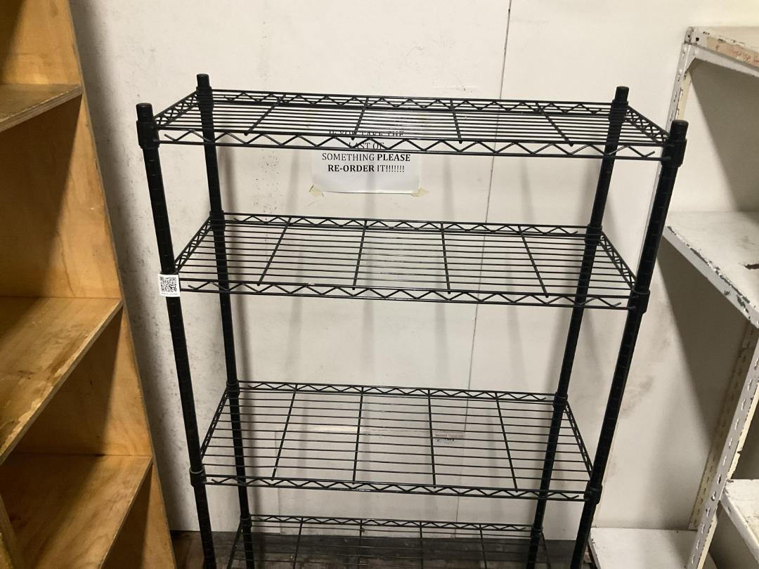 Photo '4' of Tall Wire Shelving Unit