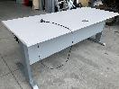 Thumbnail '3' of Light Grey Woodgrain Electric Office Desk