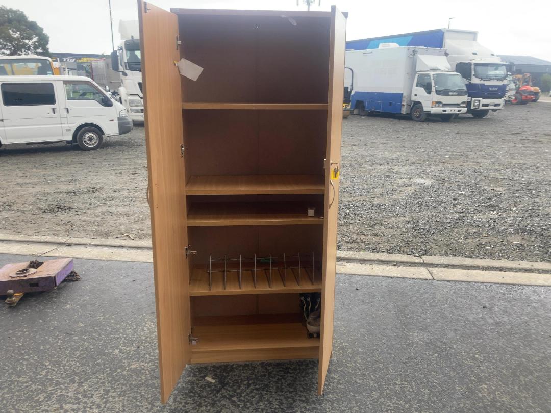 Photo '2' of Woodgrain Laminate Office / Storage Cupboard