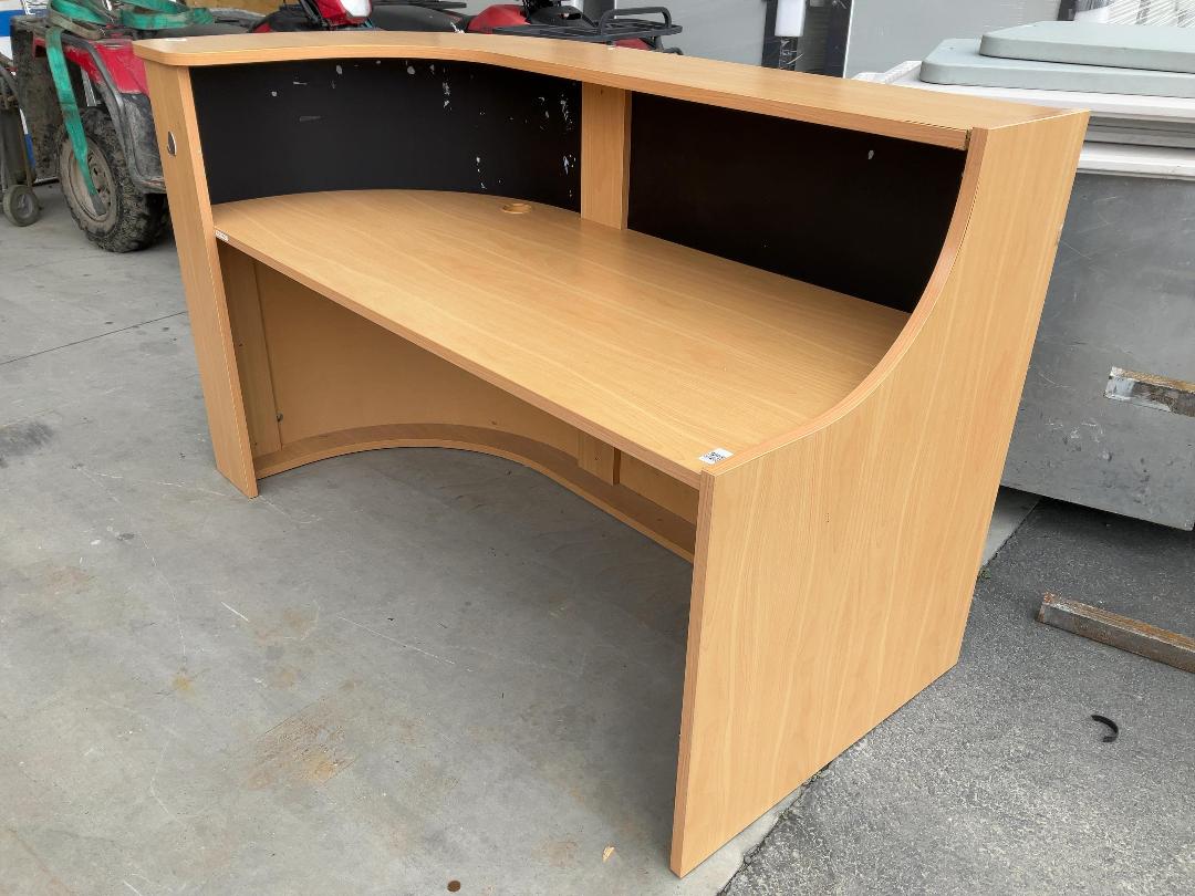 Photo '3' of Reception Desk - Laminate & Fabric
