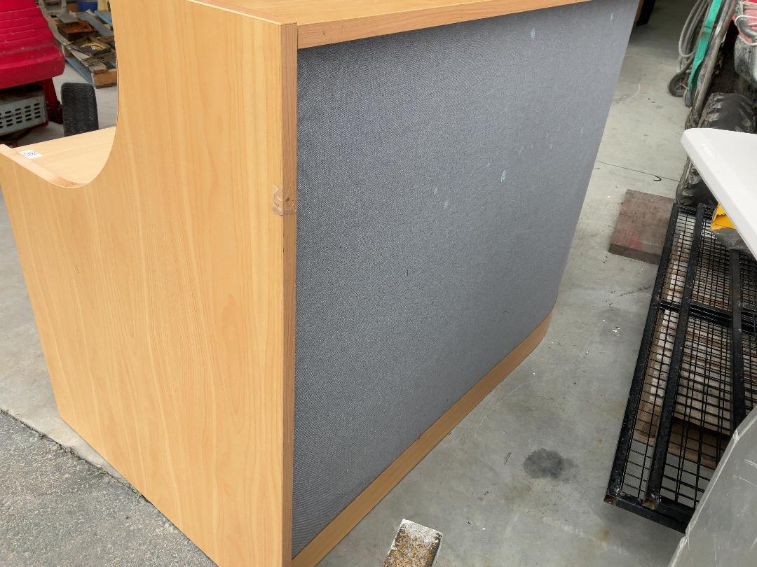 Photo '5' of Reception Desk - Laminate & Fabric