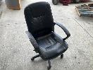 Thumbnail '1' of Office Chair - Black PU Leather