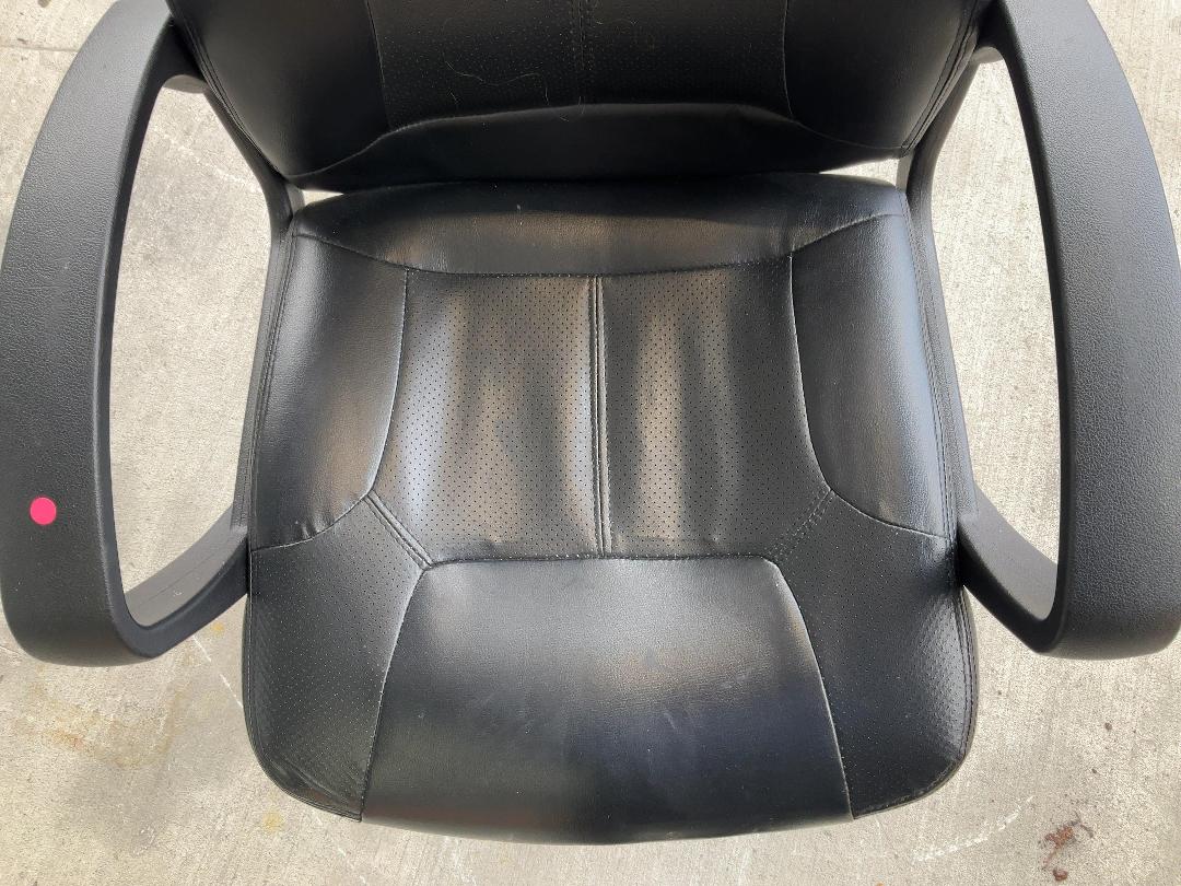 Photo '2' of Office Chair - Black PU Leather