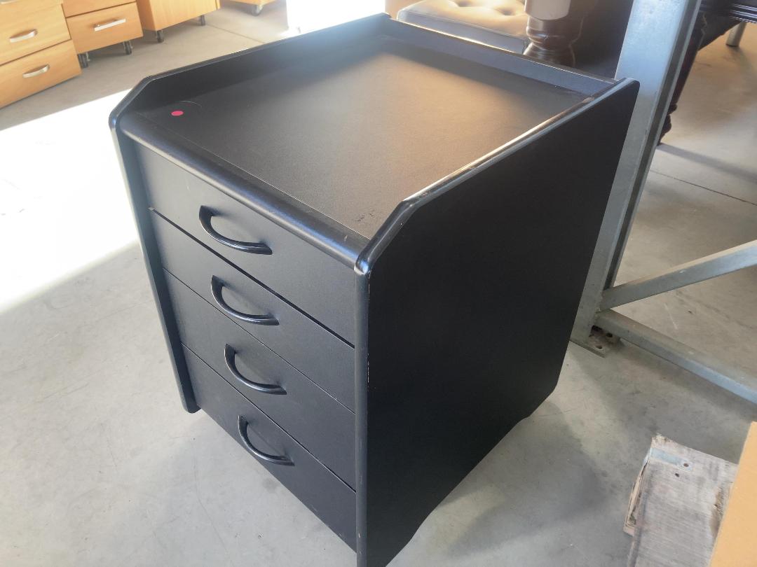 Photo '2' of Office Mobile - Black 3 Drawer