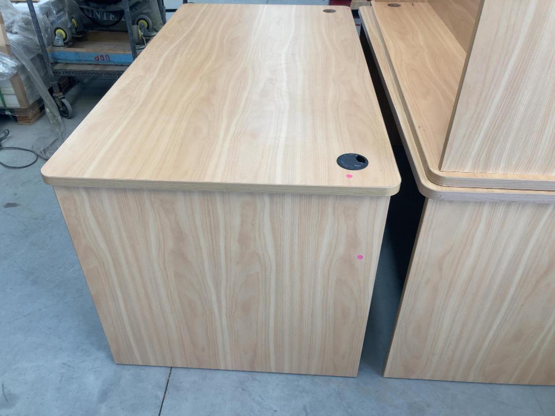 Photo '6' of Woodgrain Laminate Desk - 1500 x 800 x 730H
