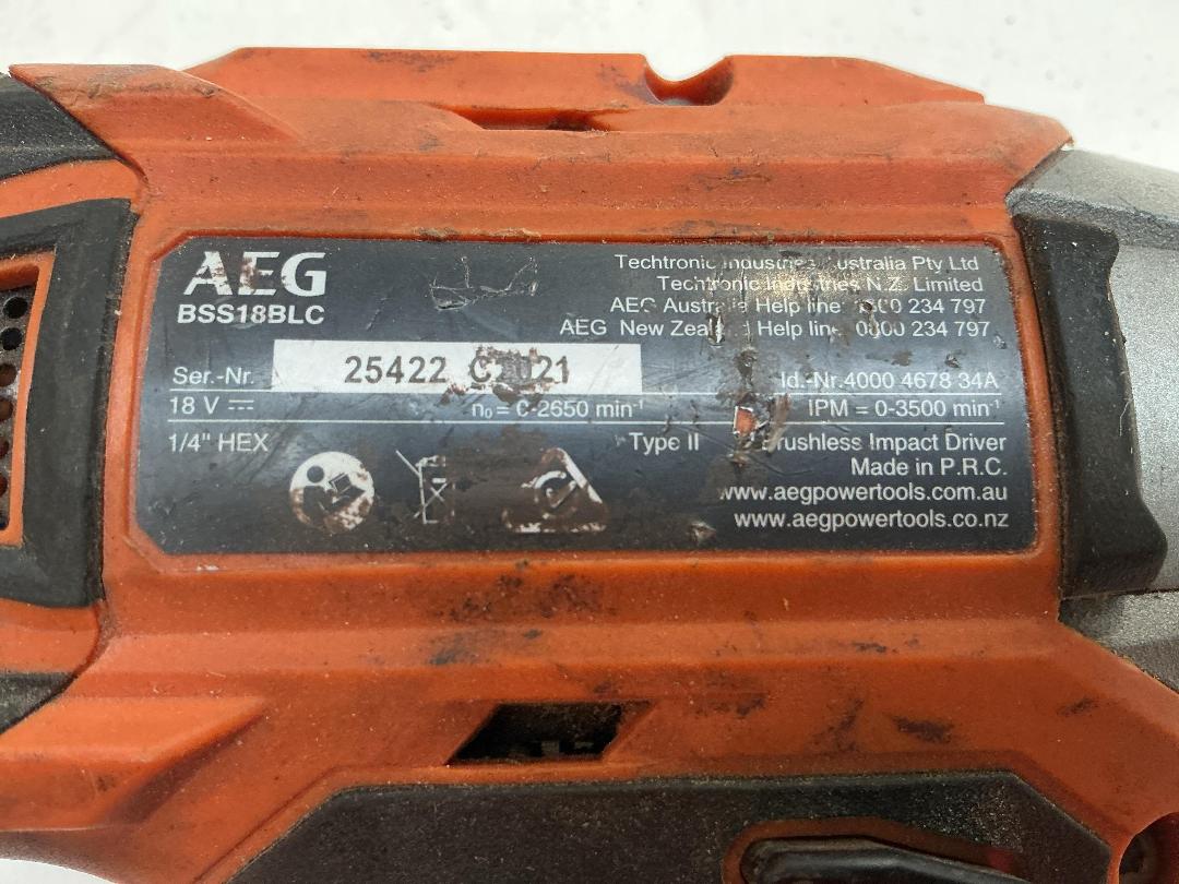 Photo '2' of AEG Impact Driver