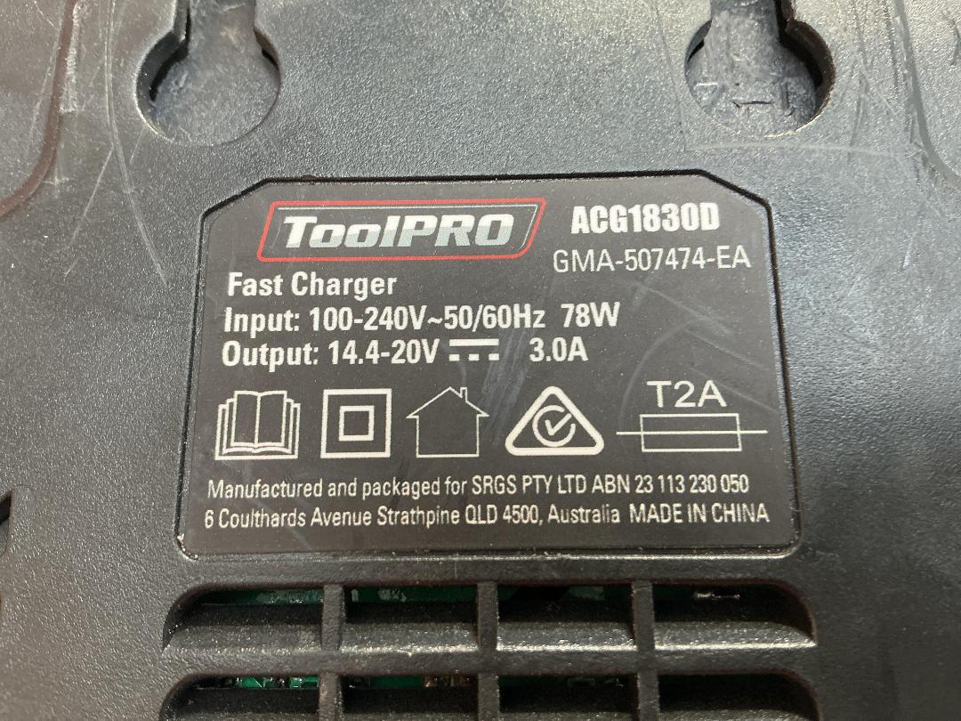 Photo '5' of ToolPro Battery Charger & Battery