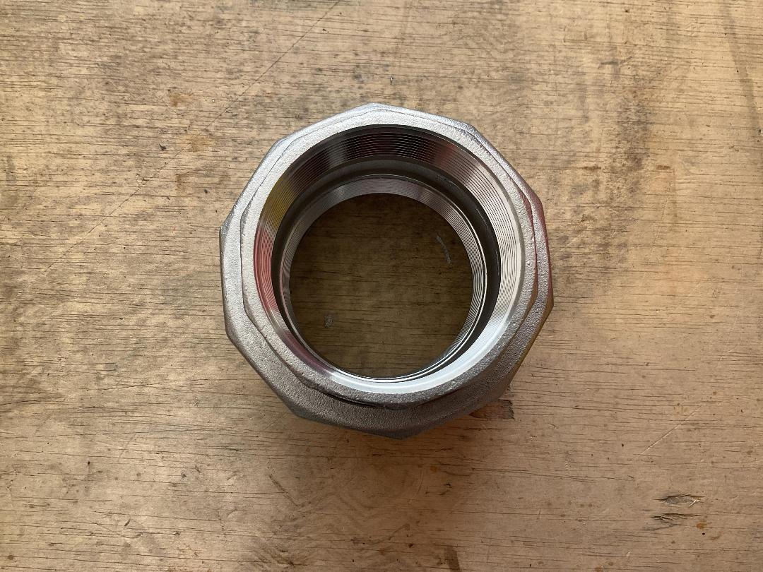 Photo '2' of Stainless Steel Barrel Union BSP 2 1/2”