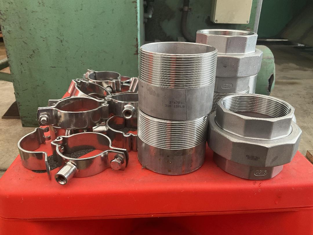 Photo '2' of Miscellaneous pipe fittings/brackets Photo '2' of Miscellaneous pipe fittings/brackets