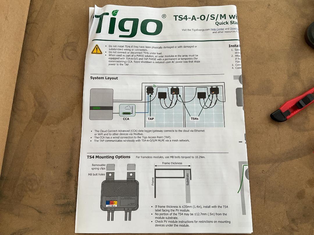 Photo '5' of 20x Tigo TS4-A-O