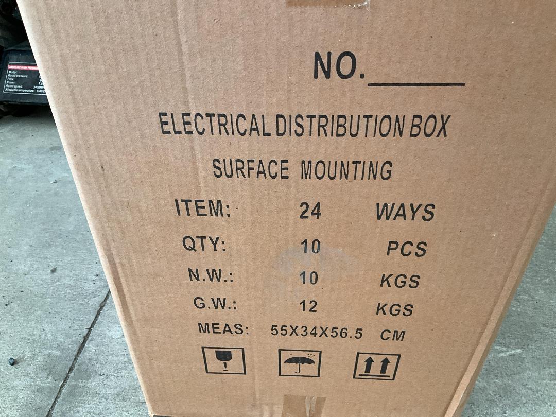 Photo '3' of 10x 24 Way Enclosure for SZ Sub Board
