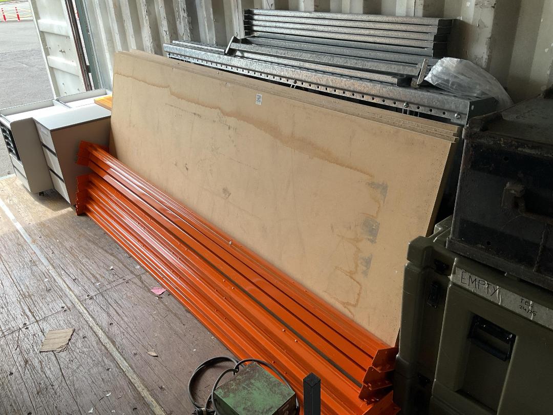 Photo '2' of Orange & Silver Pallet Racking Photo '2' of Orange & Silver Pallet Racking