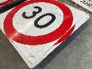 Thumbnail '3' of 6x Temporary Traffic Signs "30"