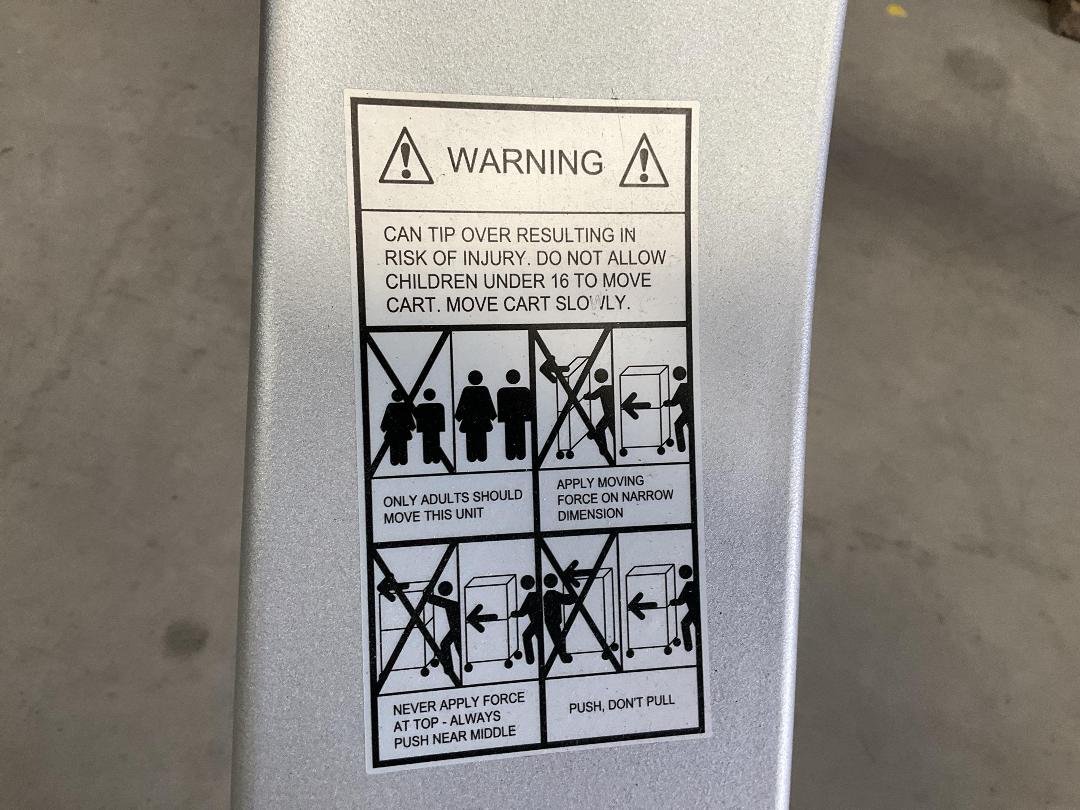 Photo '3' of Mobile TV / Montitor Stand on Wheels