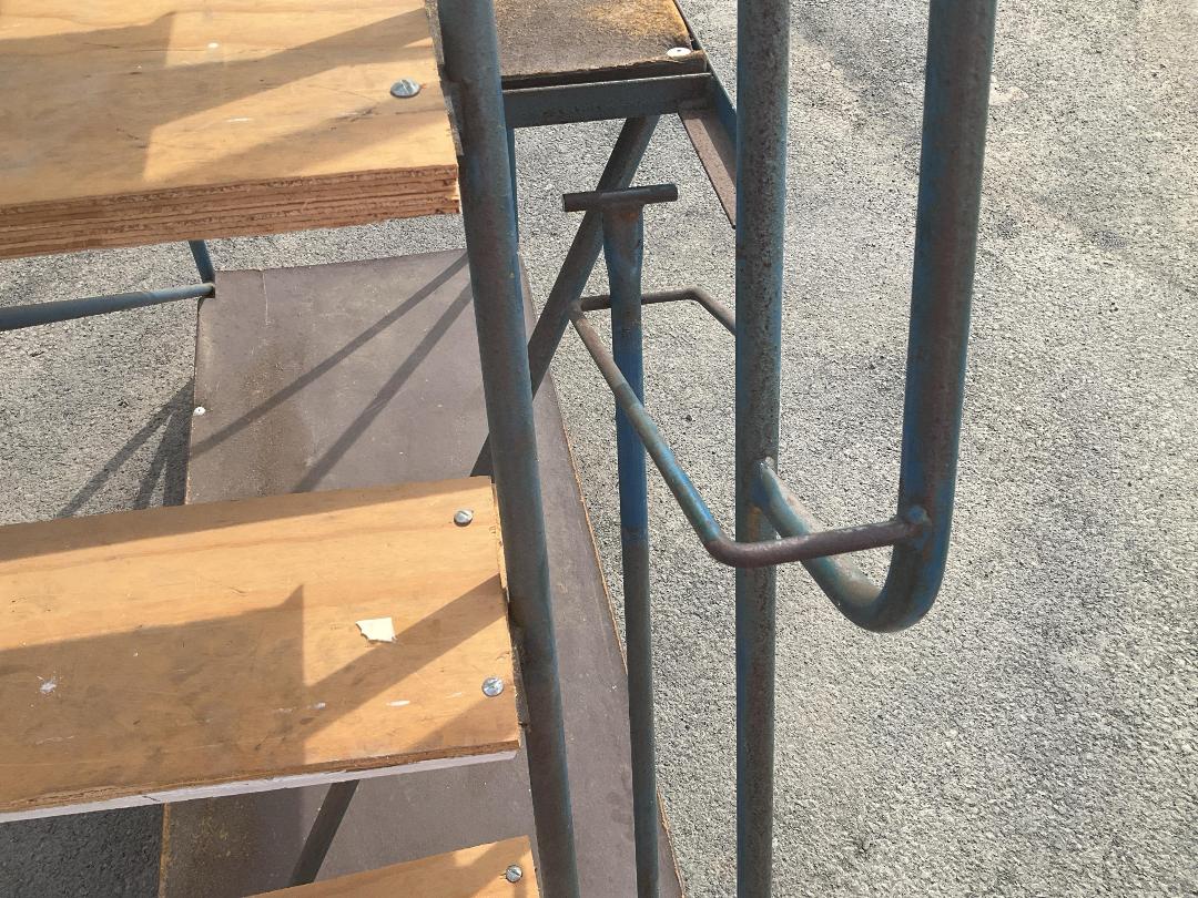 Photo '5' of Custom Mobile Platform Ladder Photo '5' of Custom Mobile Platform Ladder