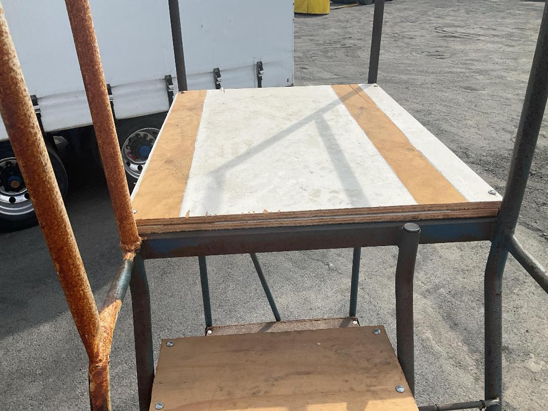 Photo '8' of Custom Mobile Platform Ladder Photo '8' of Custom Mobile Platform Ladder