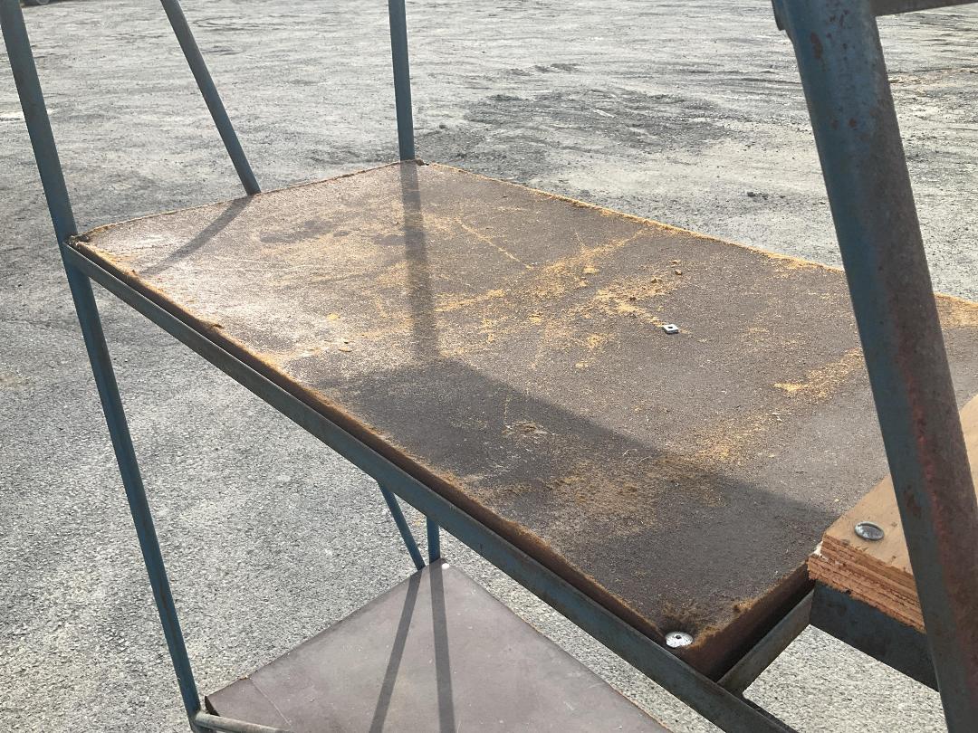 Photo '9' of Custom Mobile Platform Ladder Photo '9' of Custom Mobile Platform Ladder