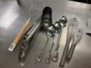 Thumbnail '1' of Stainless steel kitchen utensils