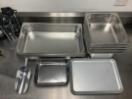 Thumbnail '2' of Bulk lot of stainless trays & 1 x stainless scoop
