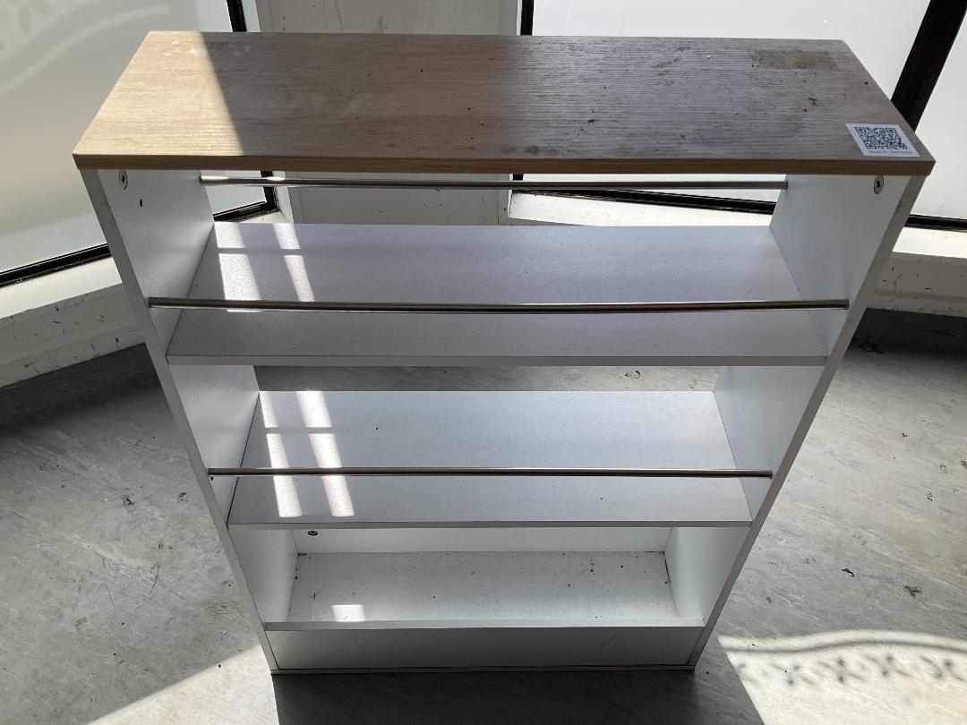 Photo '5' of Book shelf with steel rails Photo '5' of Book shelf with steel rails