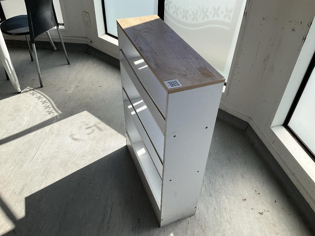 Photo '2' of Book shelf with steel rails Photo '2' of Book shelf with steel rails