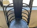 Thumbnail '3' of 7 x black steel chairs