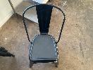Thumbnail '1' of 7 x black steel chairs