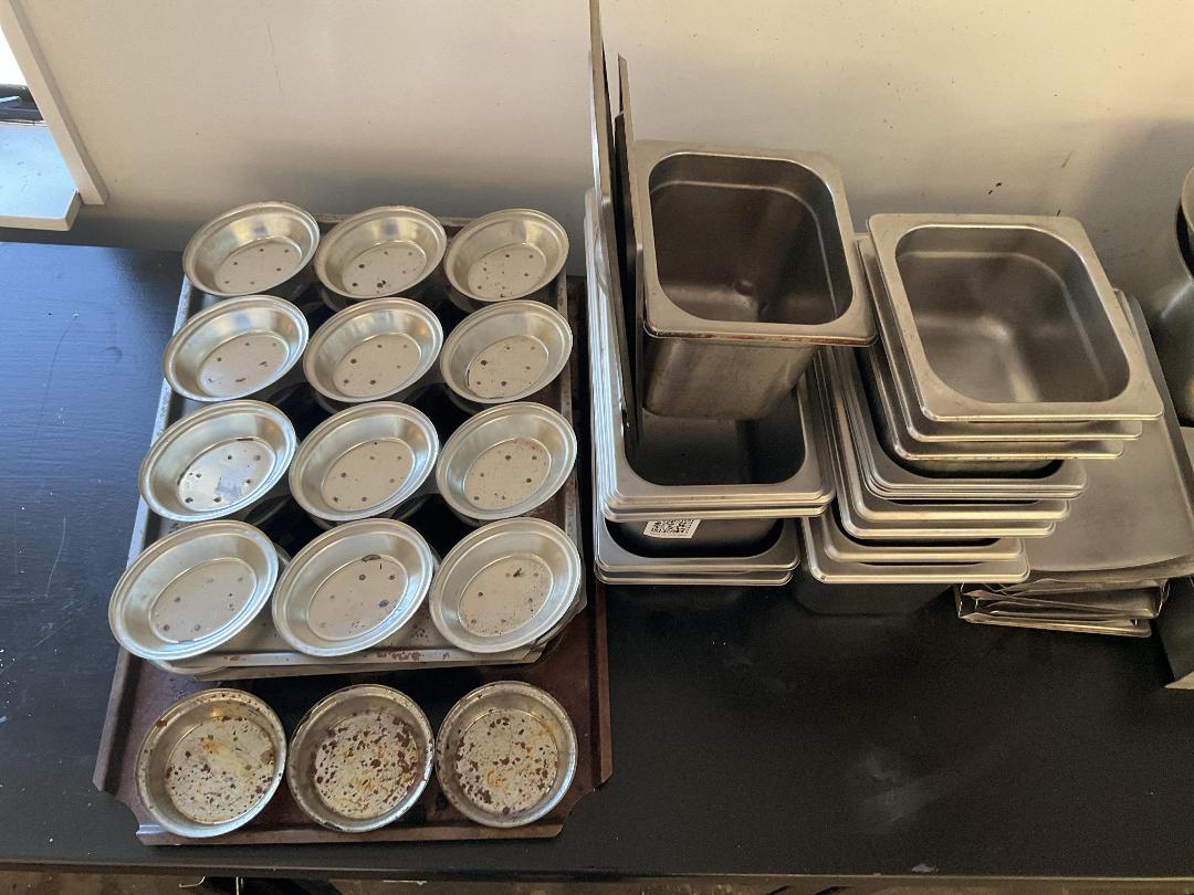 Photo '3' of Bulk lot of various stainless steel and other commercial kitchen items Photo '3' of Bulk lot of various stainless steel and other commercial kitchen items